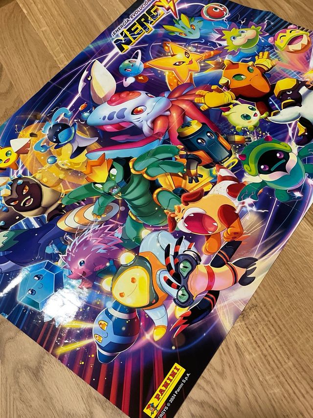 Pack Nergys: Álbum, Guía, Póster y Cartas