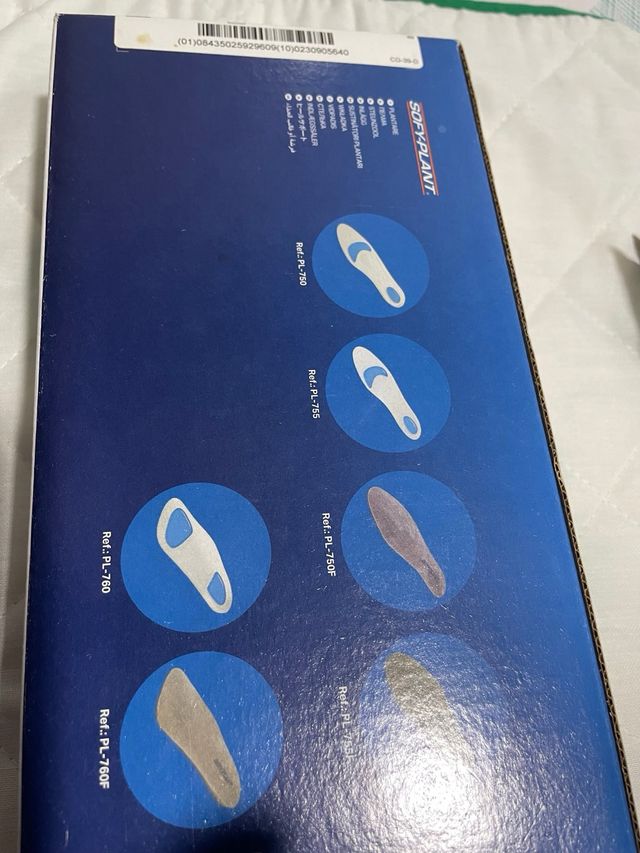 Plantillas Orliman Sofy-Plant Silicona