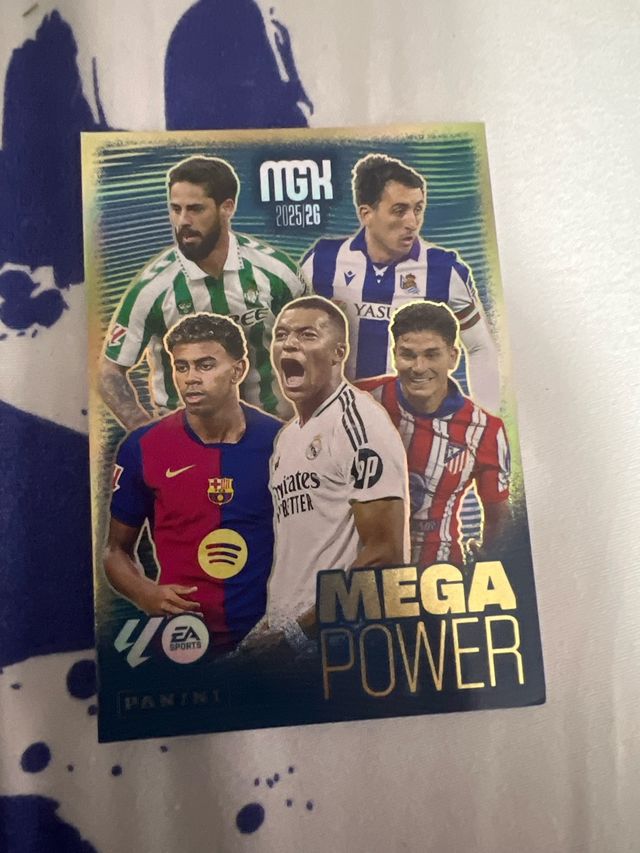 Carta Panini Mega Power 25/26