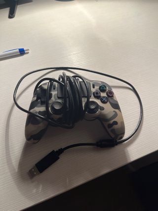 Mando PS4 Camuflaje con Cable
