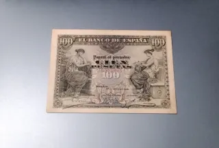 Billete 100 Pesetas Banco de España 1906