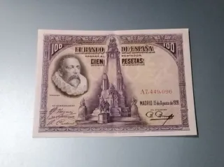 Billete 100 Pesetas Banco de España 1928