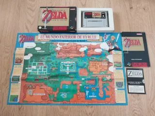 ZELDA A LINK TO THE PAST PAL ESPAÑA SUPER NINTENDO