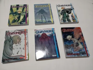 CLAYMORE TOMOS SUELTOS GLENAT. DESDE 5€.