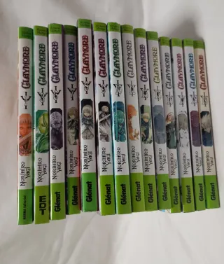 CLAYMORE TOMOS SUELTOS GLENAT. DESDE 5€.