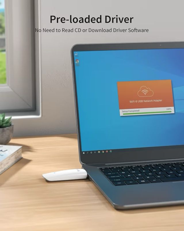 IoGiant AX1800 WiFi 6 USB Doble Banda