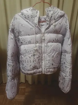 Chaqueta acolchada niña bandana