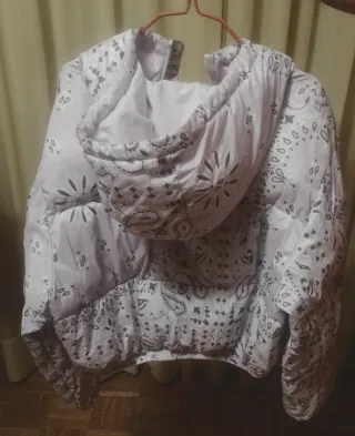 Chaqueta acolchada niña bandana