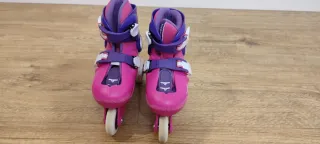 Patines Decathlon Talla 26-28 Rosa/Morado