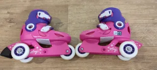 Patines Decathlon Talla 26-28 Rosa/Morado