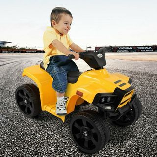Quad Eléctrico Infantil Amarillo