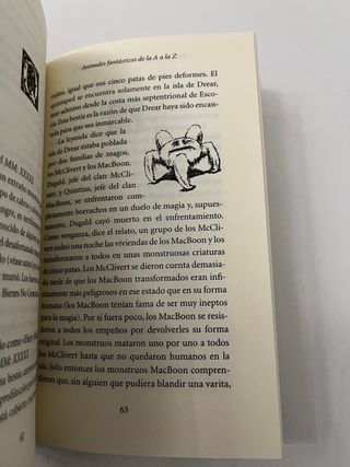 Libro Animales fantásticos y dónde encontrarlos