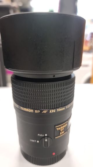 OBJETIVO TAMRON SP AF 90MM F/2.8 DI MACRO 1:1 CANO
