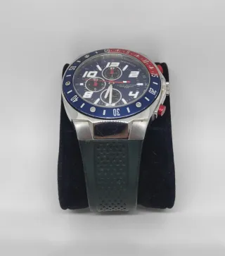 Reloj Tommy Hilfiger Cronógrafo Azul y Verde