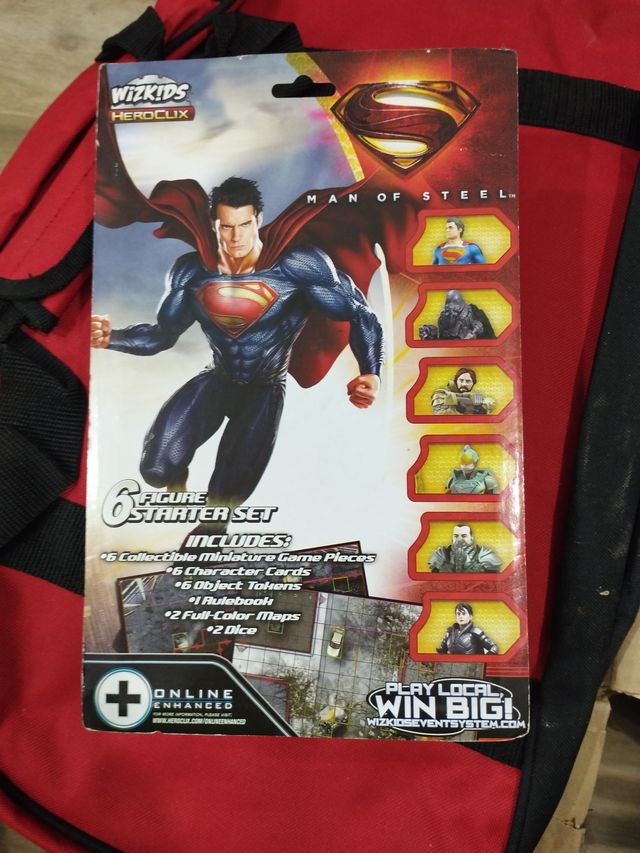 Heroclix Man of Steel Starter Set 6 Figuras