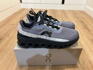 Zapatillas On Running Cloudmonster Gris/Negro