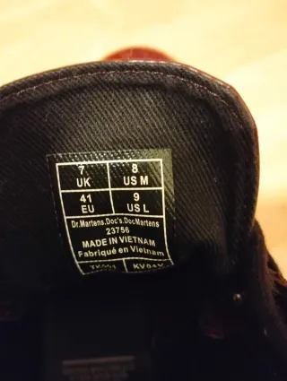 Botas Dr. Martens Granates