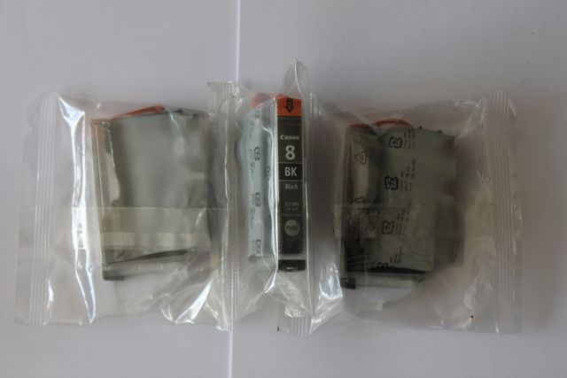 Cartuchos Tinta Original Canon CLI-8 y PGI-5BK