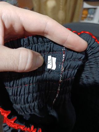 Calzonas Boxeo Real Punisher Negras Rojas