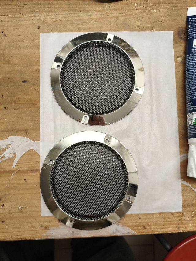 Griglie altoparlanti arcade cabinet