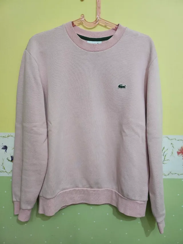 Sudadera Lacoste Rosa Hombre