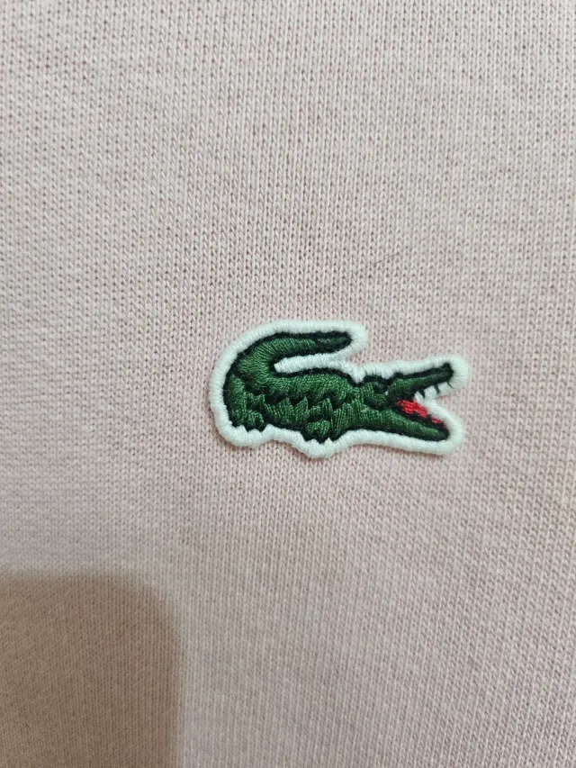 Sudadera Lacoste Rosa Hombre