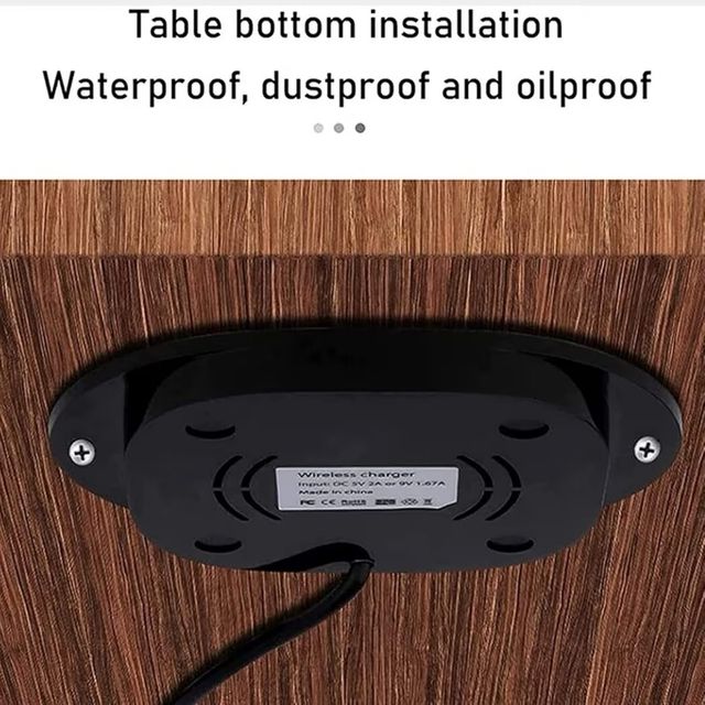 Cargador Inalámbrico Invisible AMPACO