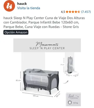 Cuna de viaje Hauck Sleep N Play