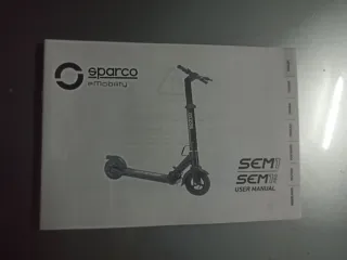 Patinete Eléctrico Sparco SEM1 Azul