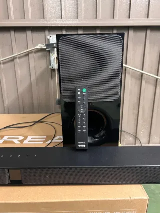 Barra de Sonido Sony SA-WCT290 Negra