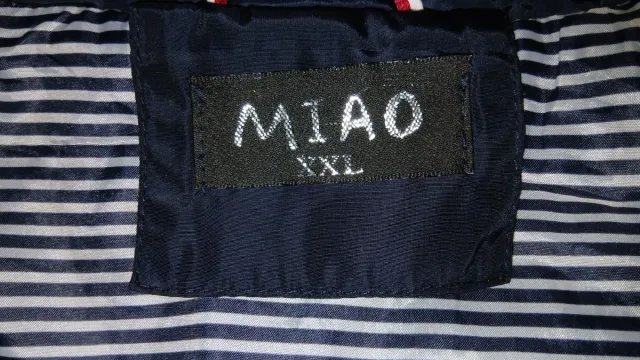 Chaleco acolchado MIAO negro y dorado