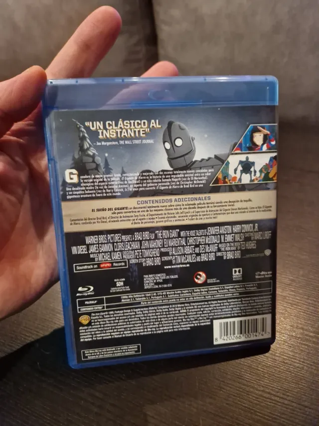 Blu-ray El Gigante de Hierro