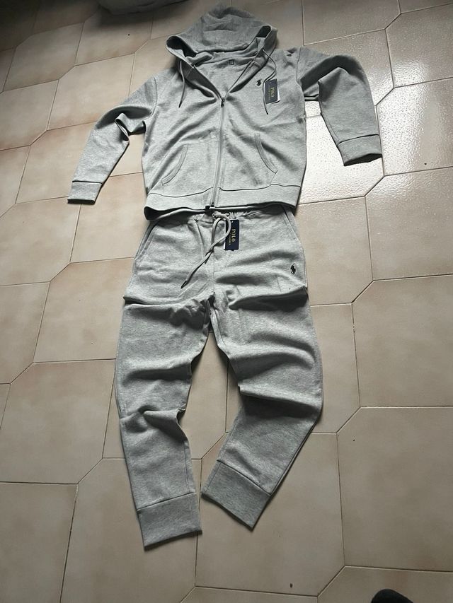 Tuta Ralph Lauren grigia