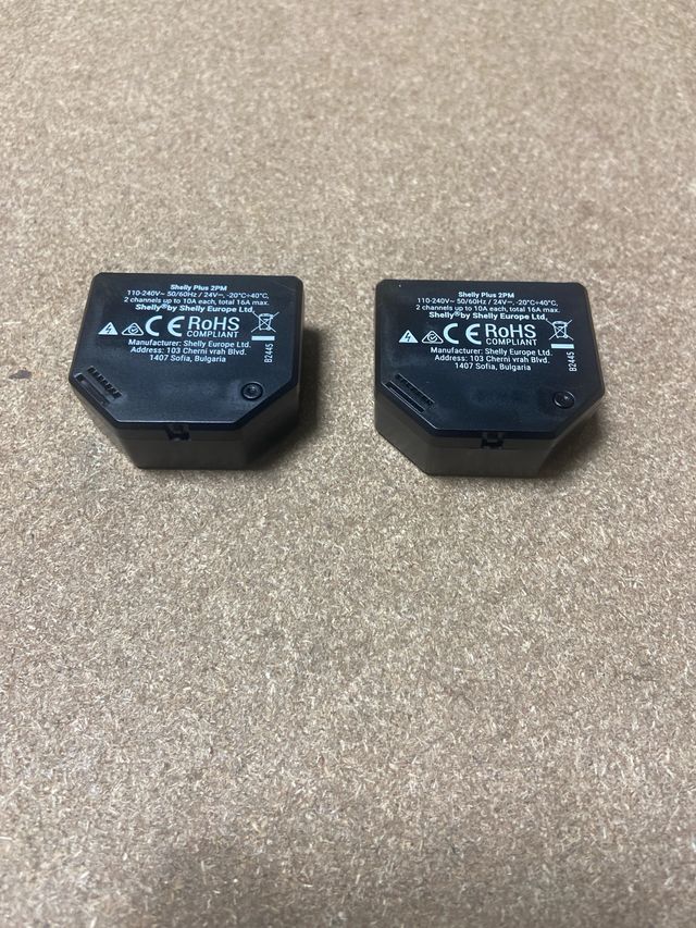 Shelly Plus 2PM - Interruptor WiFi