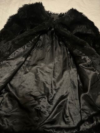 Pelliccia Amisu Nera Taglia Unica