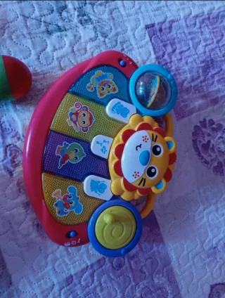 Lote instrumentos musicales infantiles