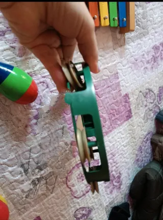 Lote instrumentos musicales infantiles