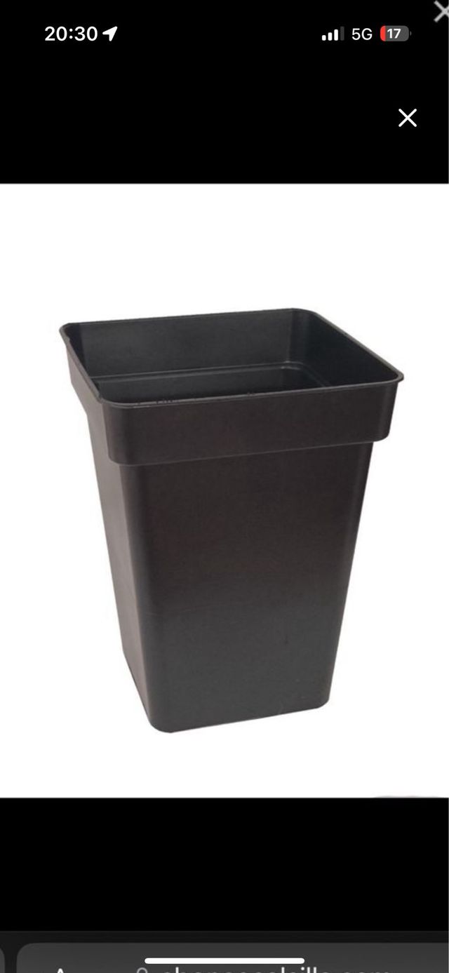 170 macetas 3L y 200 macetas 1L