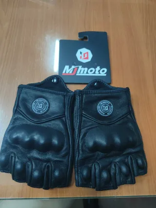 Guantes Moto MJmoto Sin Dedos