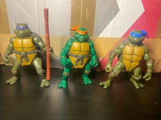 3 Tortugas Ninja TMNT Figuras