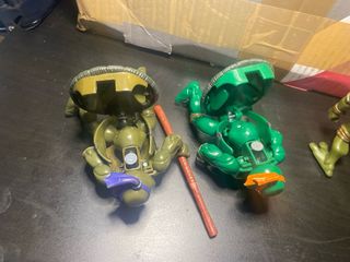 3 Tortugas Ninja TMNT Figuras