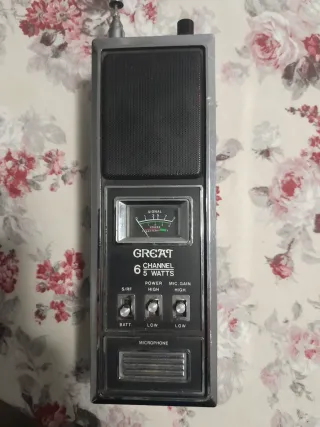 Walkie Talkie GREAT CHANNEL 6.5 Watts