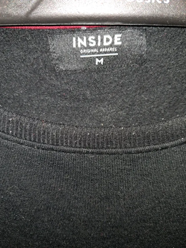 Jersey INSIDE Negro y Rojo Talla M