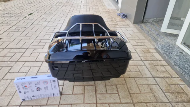 Tourpack para  Harley Davidson Negro