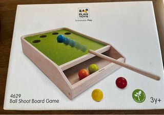 Juego de billar de madera PlanToys