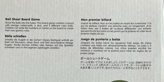 Juego de billar de madera PlanToys