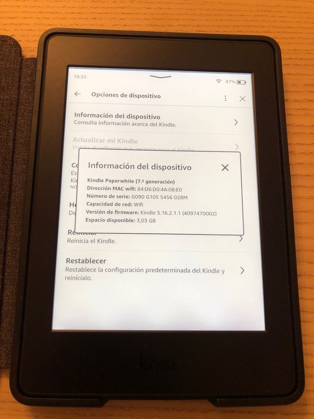 Kindle Paperwhite 7