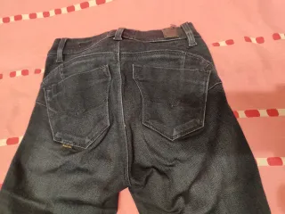 Pantalón vaquero elástico azul oscuro T.34