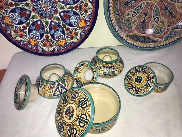 Set decorativo in porcellana