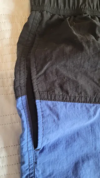 Bañador hombre negro y azul